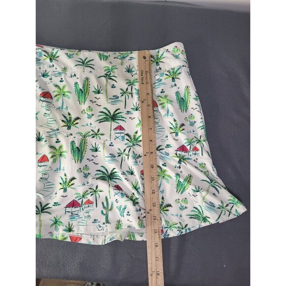 Lillie Green Women's LG Golf Athleisure Tennis Skort Resort Travel Country Club - Picture 4 of 6